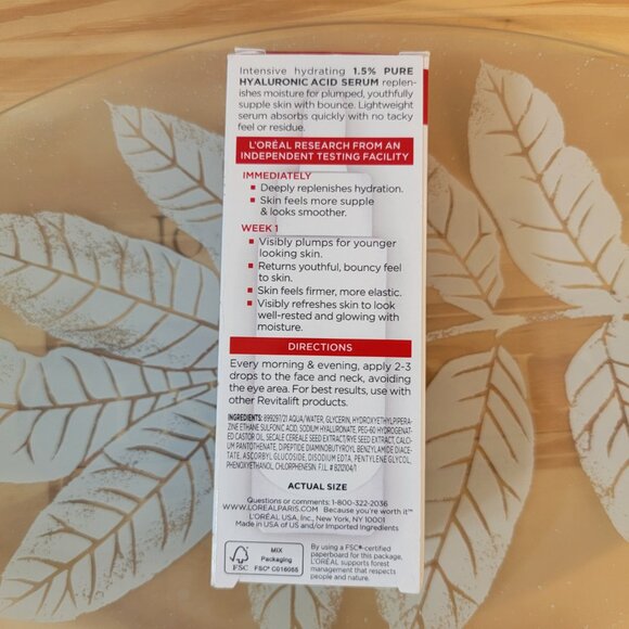 L'Oreal Revitalift Derm Intensives Night Serum with Pure Retinol 1 NWOT - Picture 5 of 7